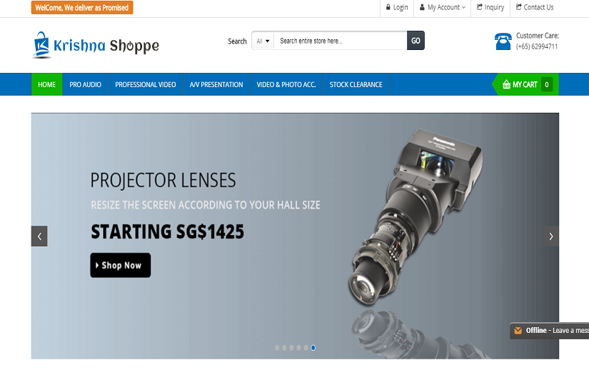 Krishna Shoppe screenshot 1